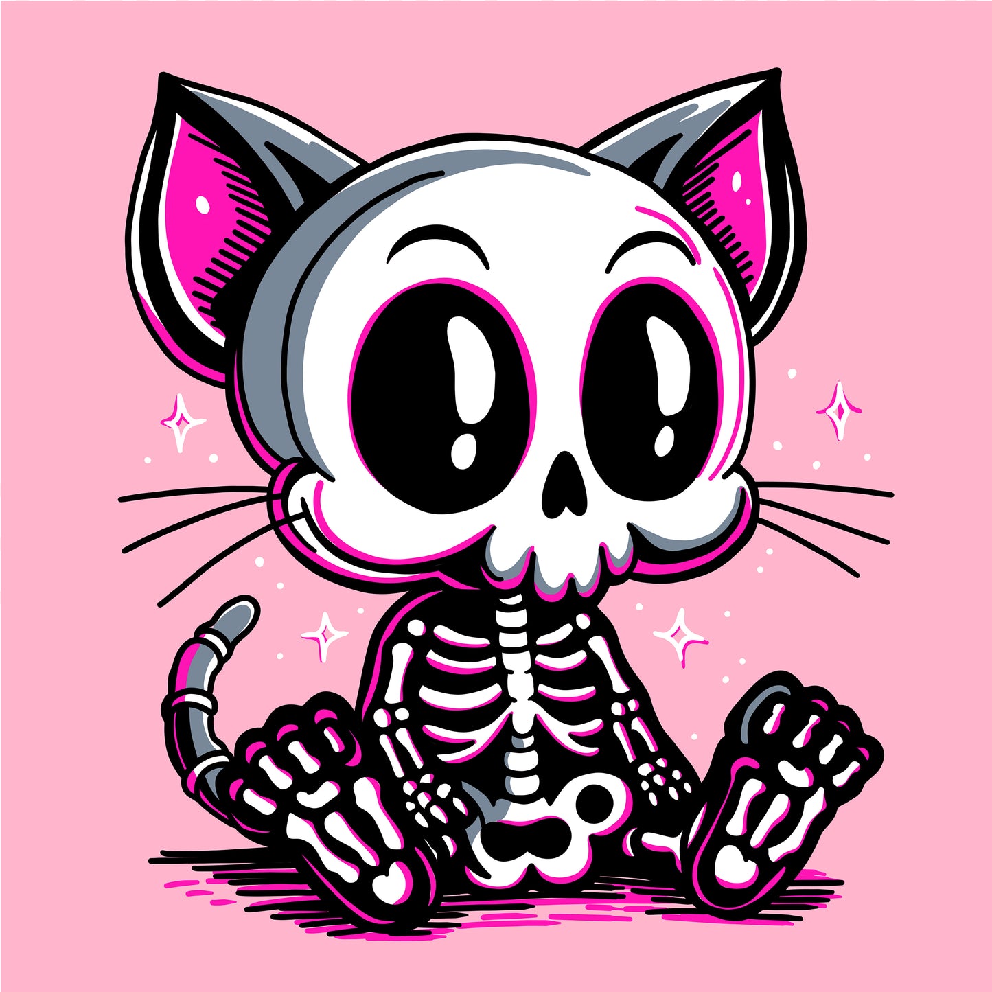 Skeleton Cat