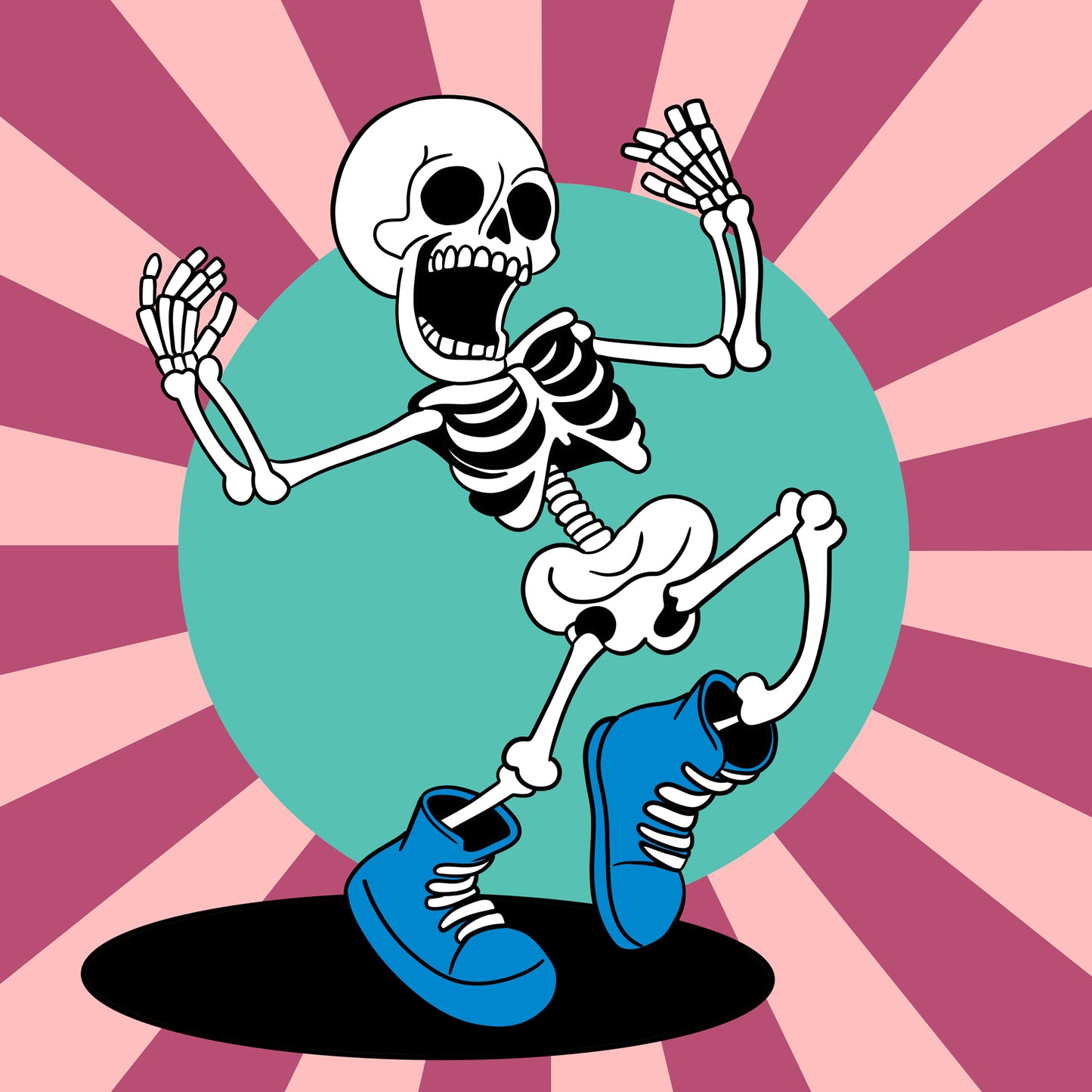 Dancing Skeleton