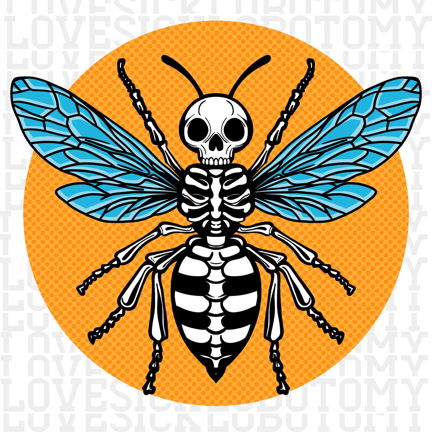 Skeleton Bee (Transparent Resource)