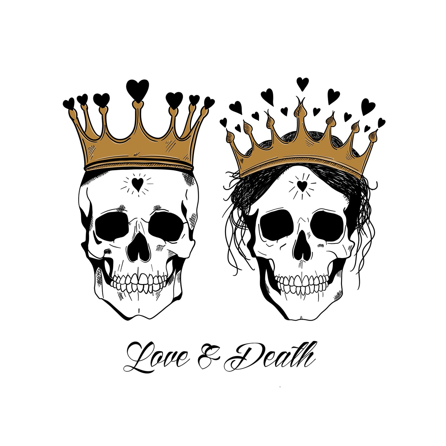 Love & Death Digital Print