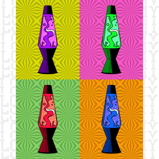 Pop Art Lava Lamps