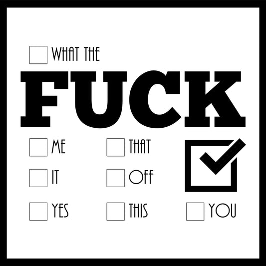 Fuck Checklist