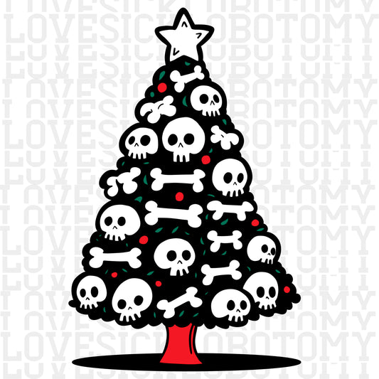 Skull & Bones Christmas Tree