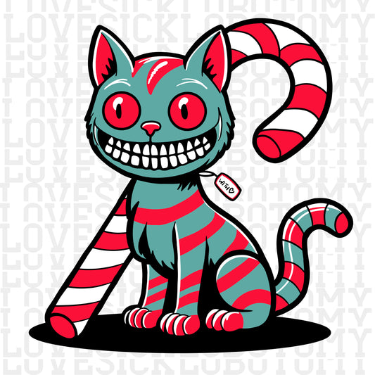 Candy Cane Cat