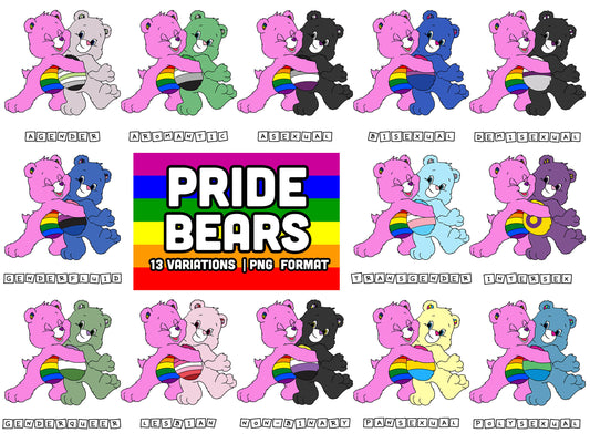 Pride Bear Graphic Pack
