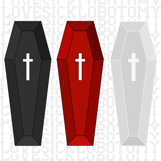 Gothic Coffin Set