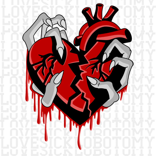 Cracked Heart with Claws