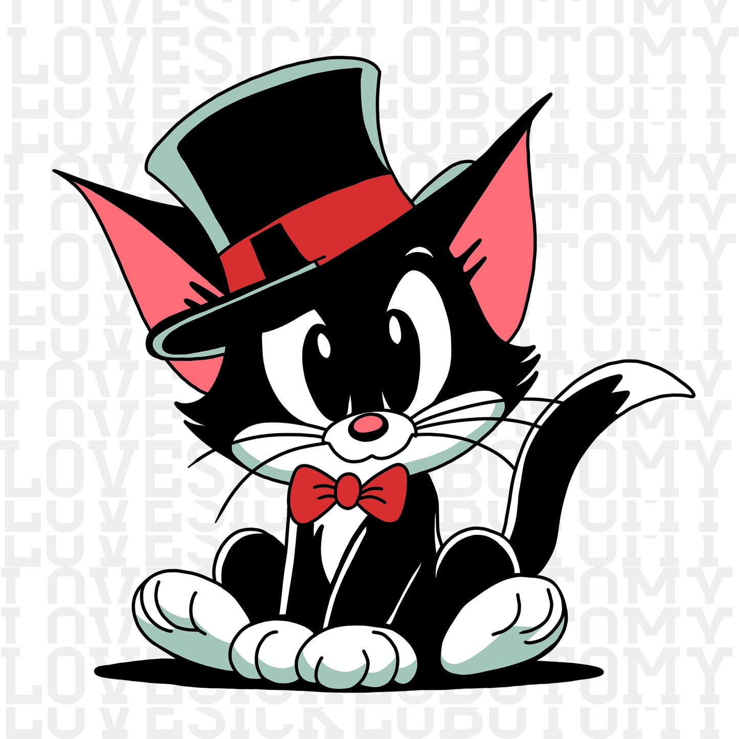 Classy Cat in Top Hat