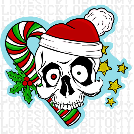 Skull & Candy Cane