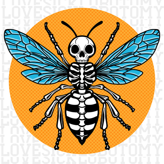 Skeleton Bee (Transparent Resource)