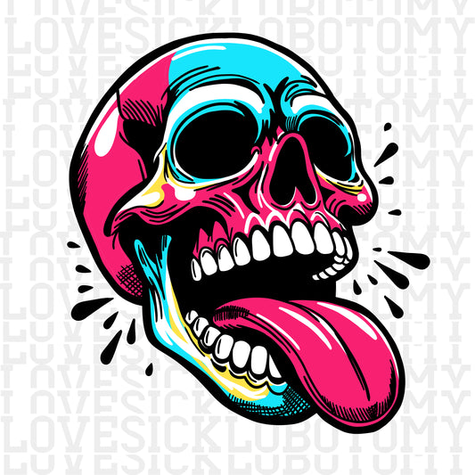 Neon Skull