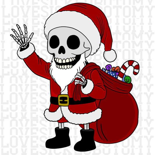 Skeleton Santa