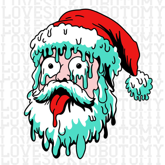 Melting Santa